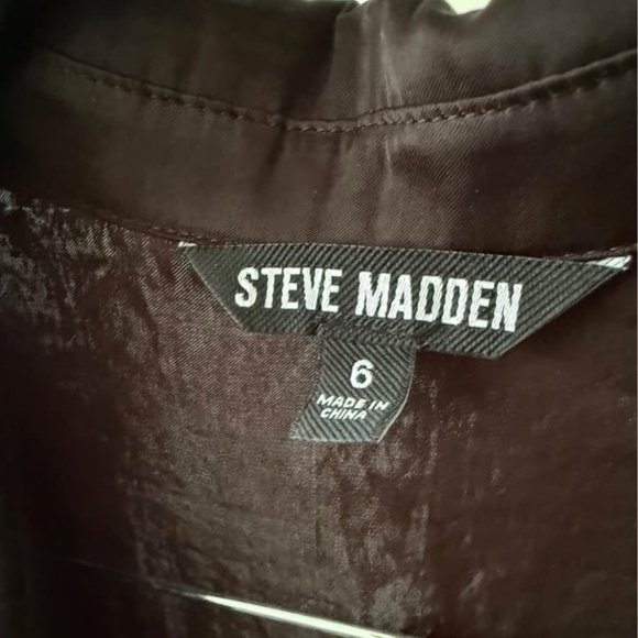 Steve Madden TORI DRESS BLACK-Size 6 - Picture 5 of 11